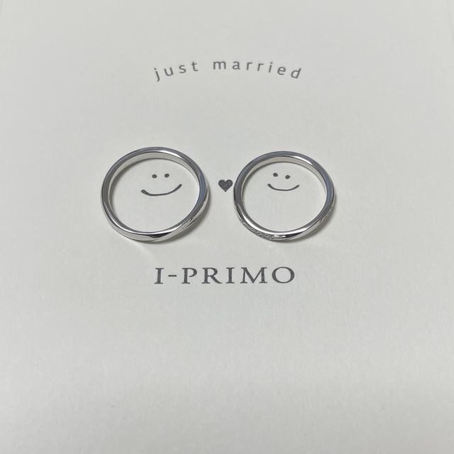 【アイプリモ(I-PRIMO)の口コミ】 店舗へ行く前にホームページで商品のラインナップを見て相手の希望するデ…