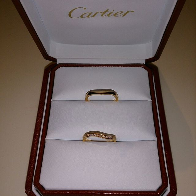 【カルティエ(Cartier)の口コミ】 たくさん試着した中で一番指にフィットしたので決めました。
カルティエの…