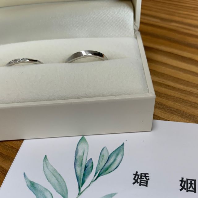 【RosettE(ロゼット)の口コミ】 私のこだわりは程よくダイヤがあり、日常使いに問題ないもの。旦那はつけ…