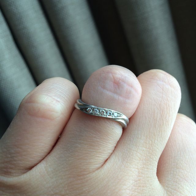 【銀座ダイヤモンドシライシの口コミ】 主人が何店舗も回りたくないと言った為、2店舗目のお店でじっくりじっくり…