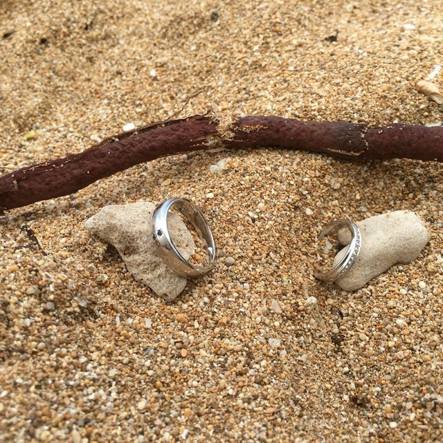 【KOUKI倉迫の口コミ】 主人と私の指輪の好みが正反対で、どこに行っても2人の希望に叶う指輪に出…