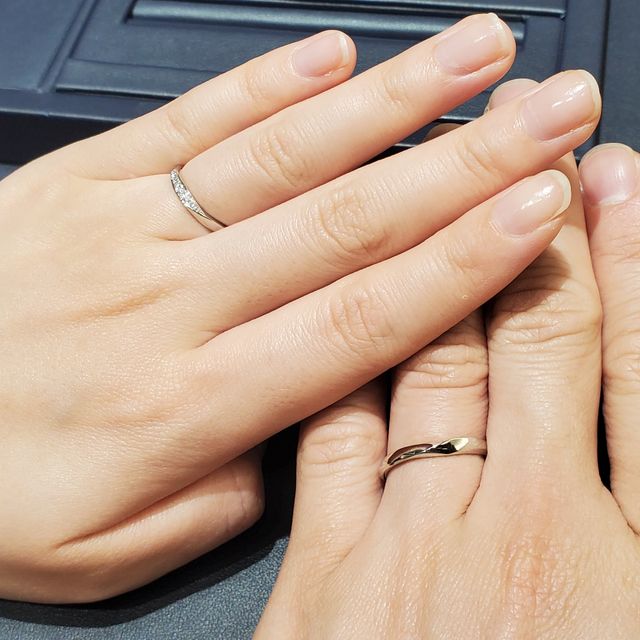 【ROYAL ASSCHER(ロイヤル・アッシャー)の口コミ】 とてもダイヤモンドにこだわっているブランドとだけあって、すごく安定感…