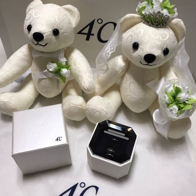 【4℃ BRIDAL(ヨンドシーブライダル)の口コミ】 結婚指輪はずっと身につけておくものなので、飽きの来ないシンプルなもの…