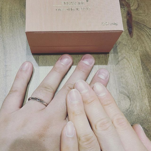 【ケイウノ ブライダル(K.UNO BRIDAL)の口コミ】 ディズニーデザインをオリジナルオーダーでき、シンプルに仕上げられたこ…