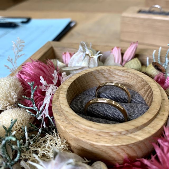 【鎌倉彫金工房の口コミ】 もともとブランドにこだわりがなく、デザインもシンプルなものが良かった…