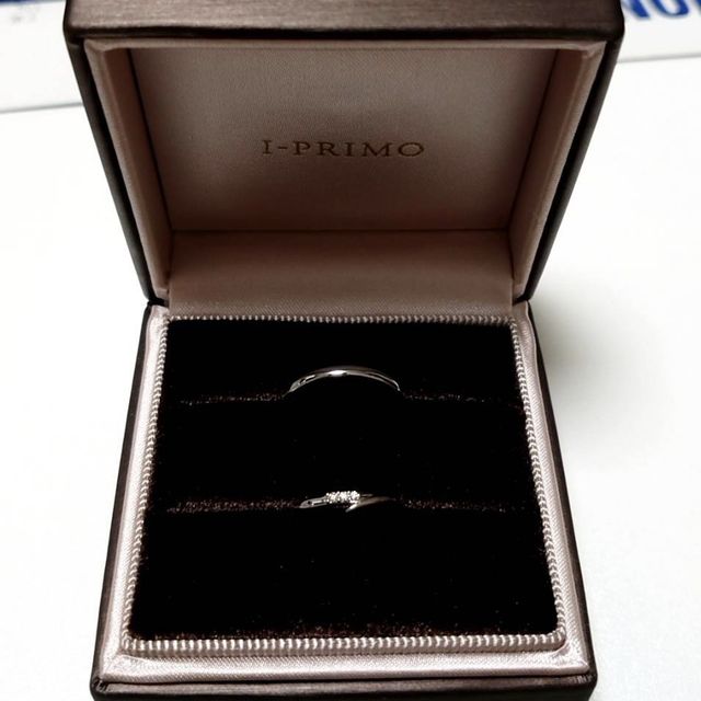 【アイプリモ(I-PRIMO)の口コミ】 THE、シンプルな指輪を良心的な価格で購入できました。一番の決め手は、ア…