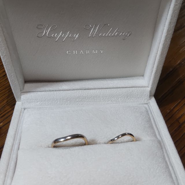 【CHARMY(チャーミー)の口コミ】 ブランド Charmy
KIZUNA マリッジリング
鍛造、ウエーブライン、石なし、…