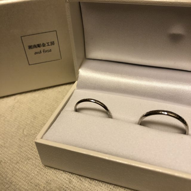 【湘南彫金工房 andfuseの口コミ】 友人から「ここで作ったよ」と話を聞いたこともあり、物作りが好きなので2…