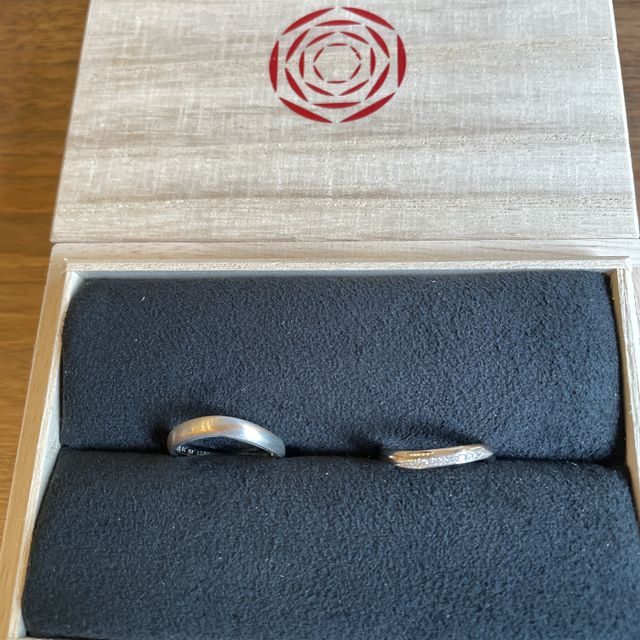 【出雲結(いずもゆい)の口コミ】 私がゴールド系、夫がシルバー系がいいと思っていたので、なかなか2人とも…