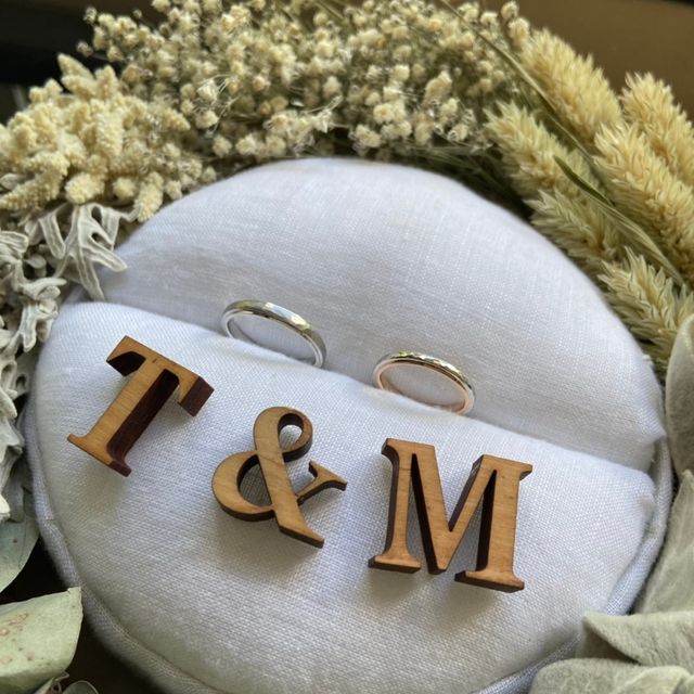 【renri(レンリ)の口コミ】 指輪のデザイン的にコンビリング系統には元々するつもりでした。
コンビリ…