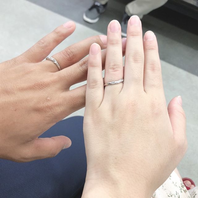 【ケイウノ ブライダル(K.UNO BRIDAL)の口コミ】 ゼクシィを読んで、「可愛い！」とK.unoさんのデザインに一目惚れし、店舗…