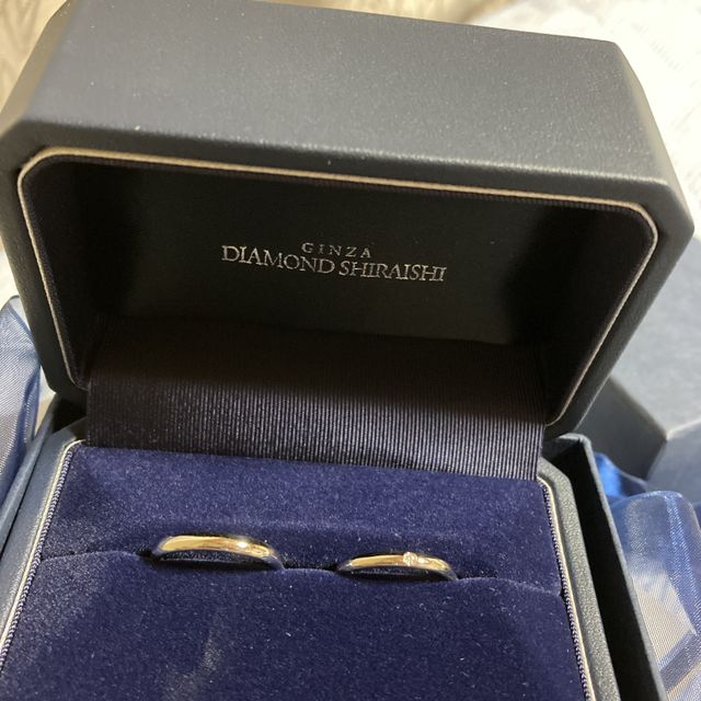 【銀座ダイヤモンドシライシの口コミ】 デザインがシンプルなものを探していて、希望にあった形や大きさのものが…