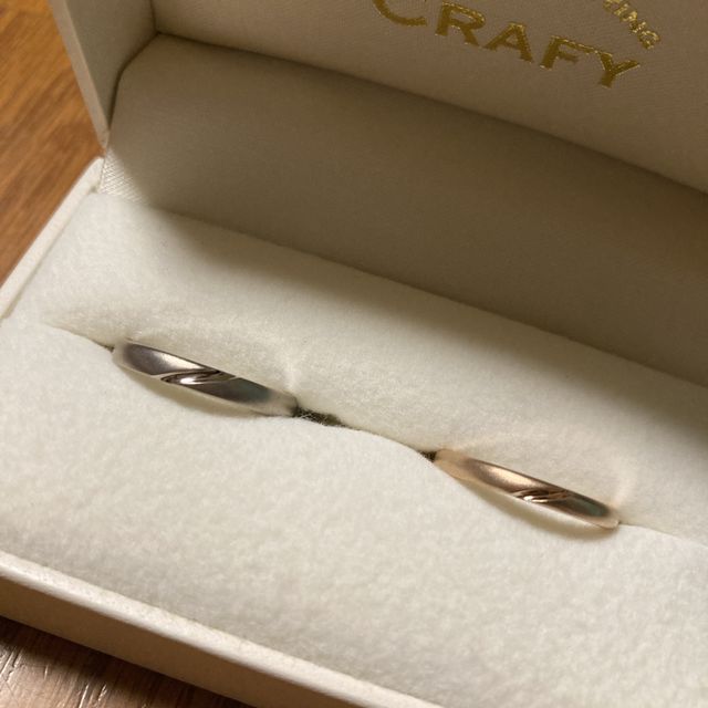 【CRAFY(クラフィ)の口コミ】 ハンドメイドだったので、どんなデザインでもつくることができます。シン…