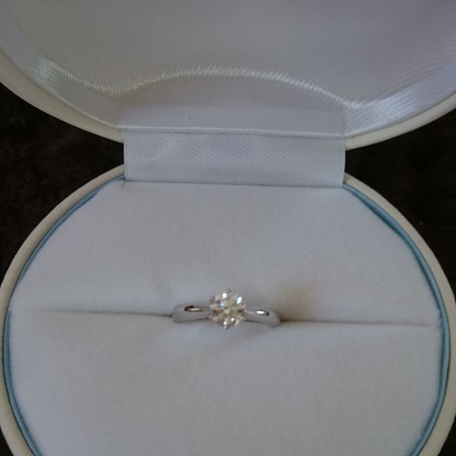 【VERITE(ベリテ)の口コミ】 婚約指輪はあまり必要ないと思っていましたが、旦那さんがあったほうがい…