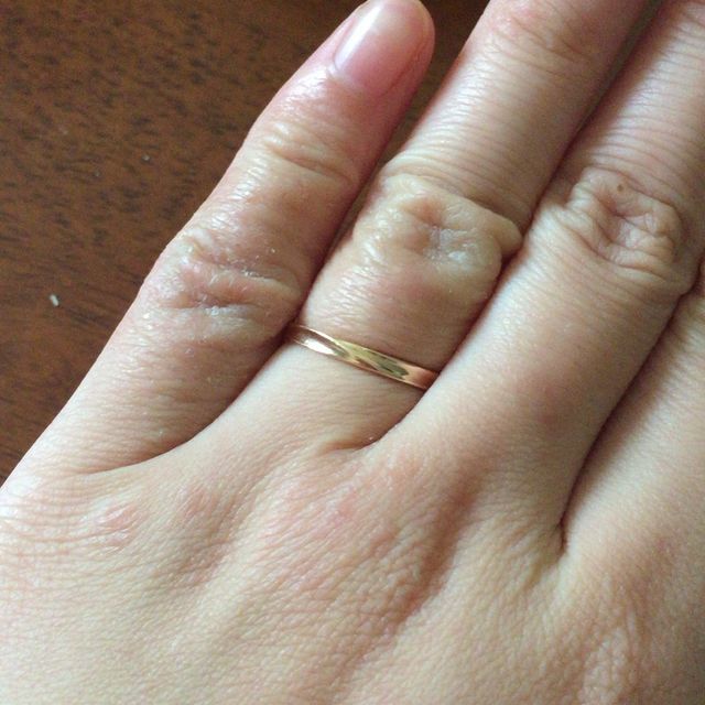 【ジュエリーツツミ(JEWELRY TSUTSUMI)の口コミ】 指輪の決めては、まず家からお店が近かったので何度も足を運べじっくりと…