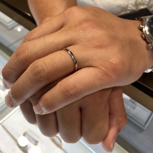 【銀座ダイヤモンドシライシの口コミ】 指輪のデザインが他店に比べて豊富でイメージ通りの商品が出てきたので即…