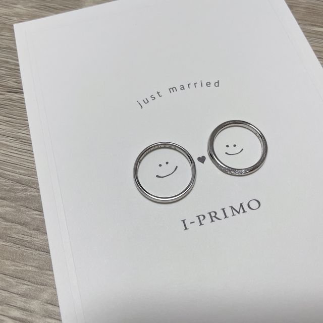 【アイプリモ(I-PRIMO)の口コミ】 シンプルでキラキラしたダイヤに一目惚れしました。他にもたくさん候補を…