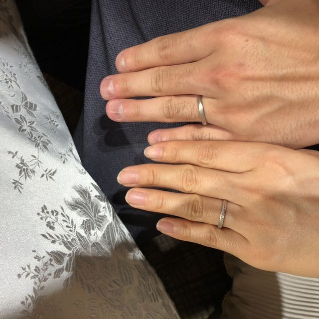 【festaria bijou SOPHIA(フェスタリア ビジュソフィア)の口コミ】 エンゲージリングには覗き込むと中が星の形になるようにダイヤモンドカッ…