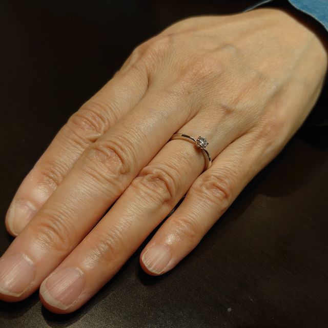 【TRECENTI(トレセンテ)の口コミ】 ホームページである程度のデザインを決めていましたが、店舗に足を運び、…