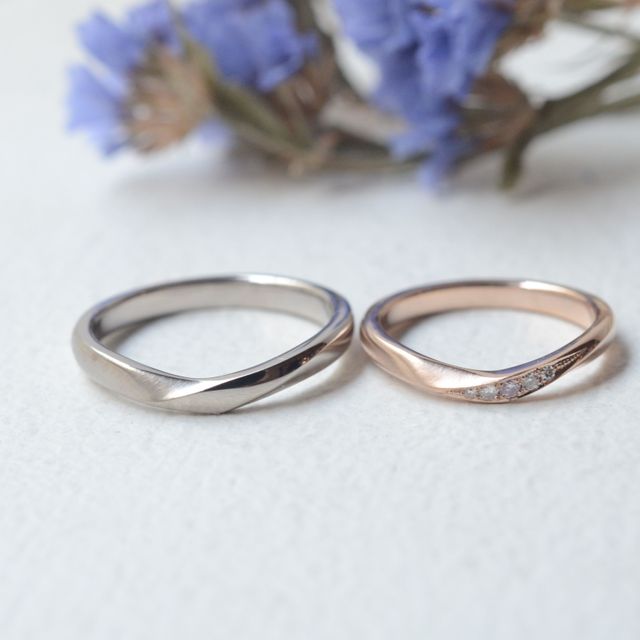 【CRAFY(クラフィ)の口コミ】 ふたりで好きなデザインを一から考え、理想の結婚指輪を手作りできるとい…