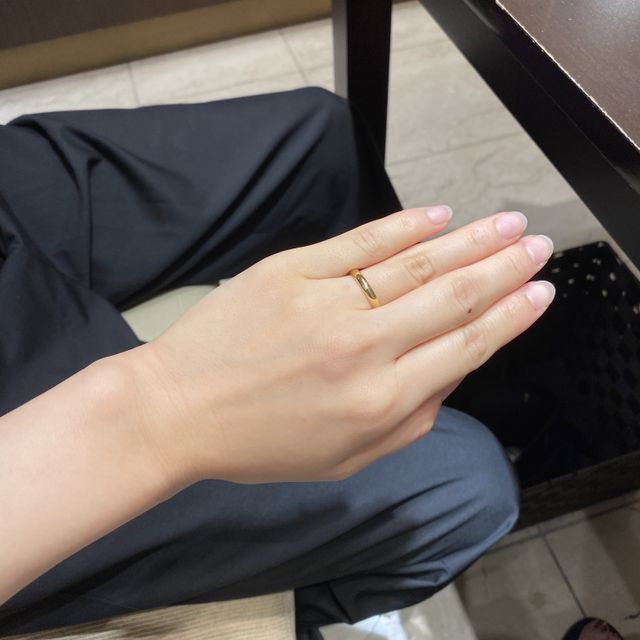 【TRECENTI(トレセンテ)の口コミ】 着け心地がとてもよかったです！！一つのダイヤの原石からとった双子石を…