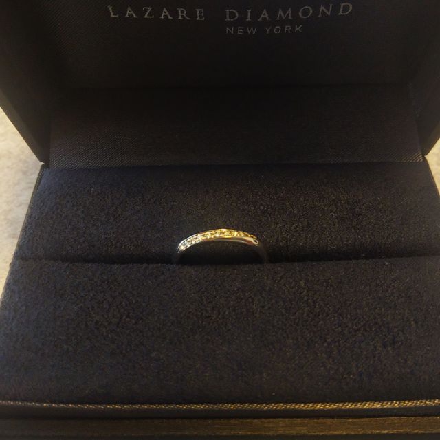 【ラザール ダイヤモンド(LAZARE DIAMOND)の口コミ】 購入の決め手はダイヤの輝きです。10以上のブランドショップを見て回りま…
