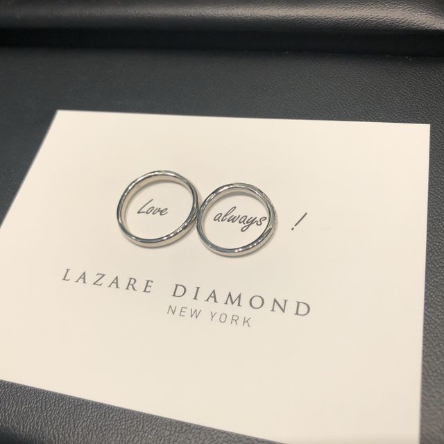 【ラザール ダイヤモンド(LAZARE DIAMOND)の口コミ】 ひねりデザインのものを探していたところ、試着したときに『ショア』とい…
