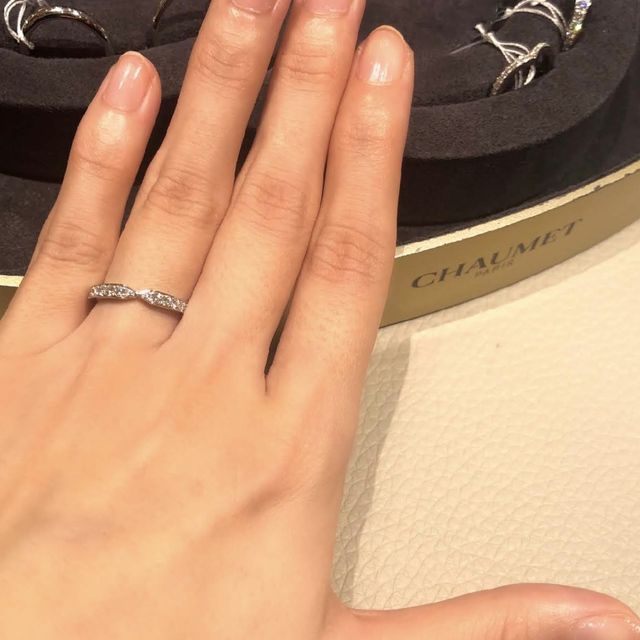 【ショーメ(CHAUMET)の口コミ】 種類：ジョゼフィーヌ　トリオンフ　ドゥ　ショーメ
太さ：普通
形：カー…