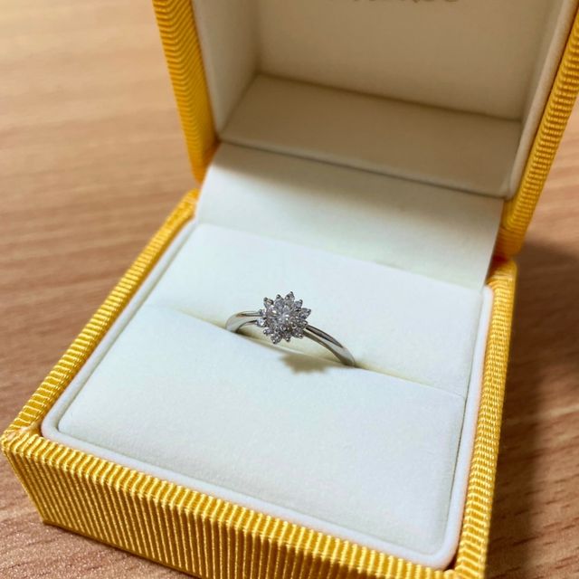 【ケイウノ ブライダル(K.UNO BRIDAL)の口コミ】 自分が着用していた指輪のダイヤモンドを活用して婚約指輪を作りたかった…