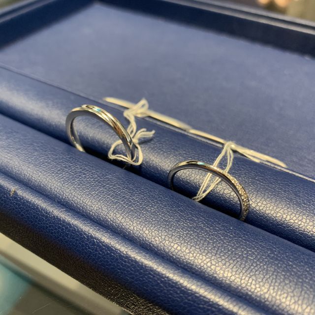 【銀座ダイヤモンドシライシの口コミ】 仕事柄、平日は指輪をつけることができません。当初は指輪に興味がありま…