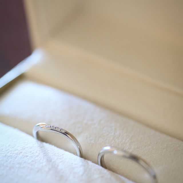 【ヴァンドーム青山(VENDOME AOYAMA)の口コミ】 価格も手頃でしたし、指がほそく綺麗に見えるのと、シンプルでダイヤも4連…