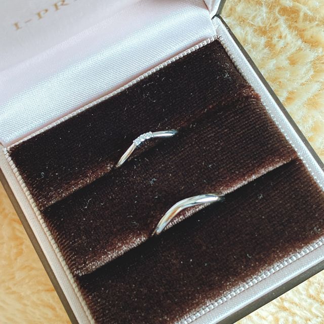 【アイプリモ(I-PRIMO)の口コミ】 指輪をつけ慣れていないため細いものかつオフィスでも浮かないシンプルな…