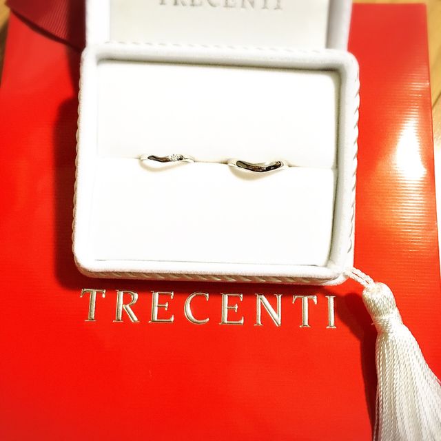 【TRECENTI(トレセンテ)の口コミ】 TRECENTIの指輪がどこのブランドより着け心地がよくて、デザインも可愛い…