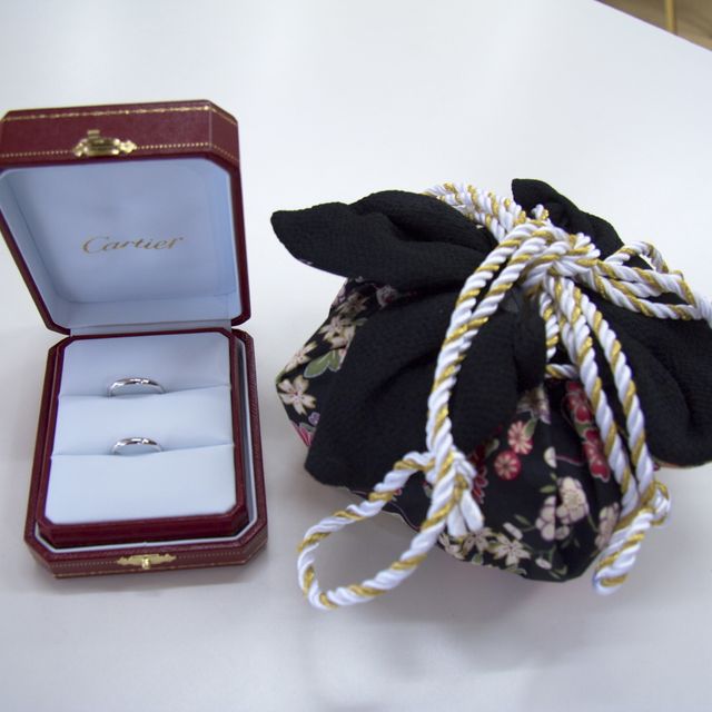 【カルティエ(Cartier)の口コミ】 憧れのカルティエ！プロポーズのときは、おもちゃの指輪が入ったケースを…