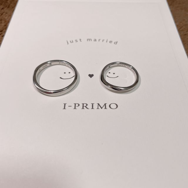【アイプリモ(I-PRIMO)の口コミ】 デザインに一目惚れしました。最初からダイヤモンドなしを希望していたの…