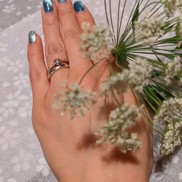 【TANZO.(鍛造指輪)の口コミ】 旦那が私に内緒で、好きなようにデザインを出来た所。担当スタッフさんが…