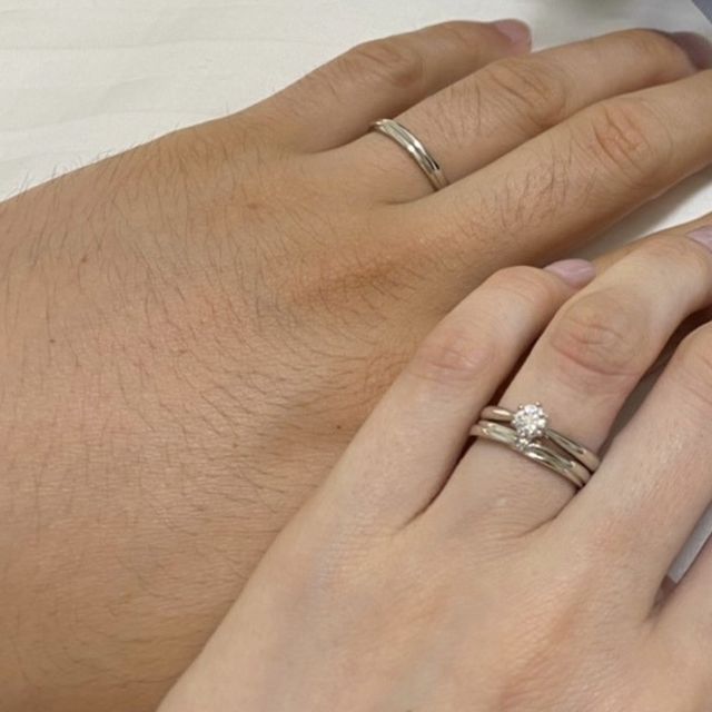 【銀座ダイヤモンドシライシの口コミ】 雑誌でダイヤモンドシライシの欲しい指輪を見つけていたので、店頭に見に…