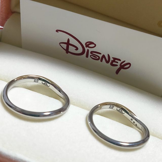 【ケイウノ ブライダル(K.UNO BRIDAL)の口コミ】 ディズニーが好きで、さりげなくディズニー要素を取り入れた指輪が欲しい…