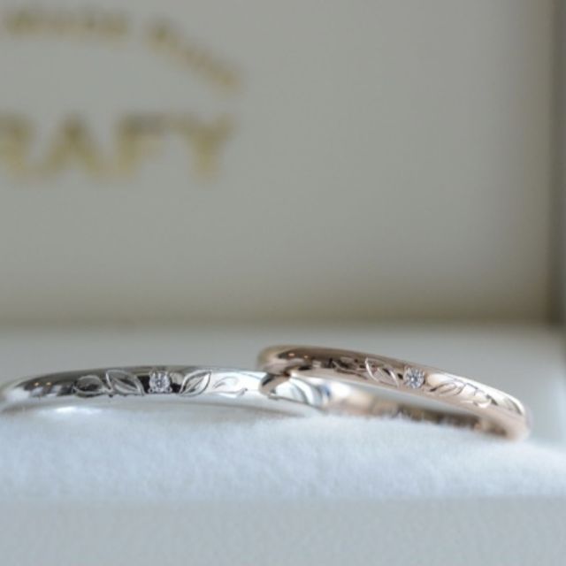 【CRAFY(クラフィ)の口コミ】 好きなデザインを入れることができる。幅が太いか細くしたいなど選ぶこと…