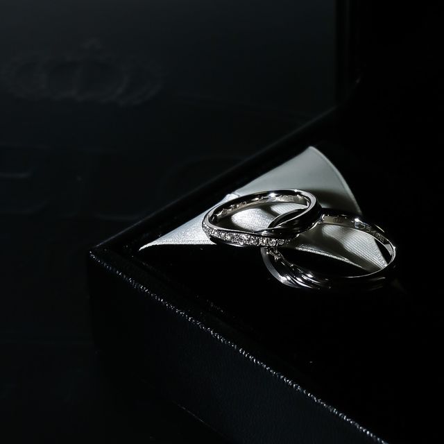 【エクセルコダイヤモンド(EXELCO DIAMOND)の口コミ】 他にはないデザインとの事で、とても魅力的でした。指が綺麗に見えるとこ…