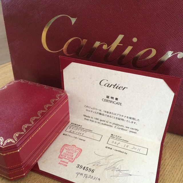 【カルティエ(Cartier)の口コミ】 もともと私が好きなアーティストの方が、カルティエの指輪をされているの…
