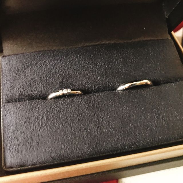 【ラザール ダイヤモンド(LAZARE DIAMOND)の口コミ】 優柔不断なのでどれにするかとても迷いました。夫とペアにしたいというこ…