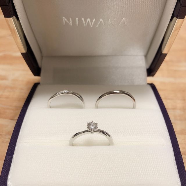 【俄(にわか)の口コミ】 指輪それぞれに物語があり、とても素敵だなと思い決めました！指輪ひとつ…