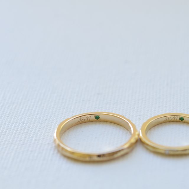 【CRAFY(クラフィ)の口コミ】 2人で手作りして指輪を作れるという点で、付き合っている頃からここにする…