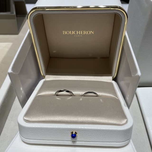 【ブシュロン(BOUCHERON)の口コミ】 他にはないデザインと、ブシュロンのブランド力です。
これから永く付き合…