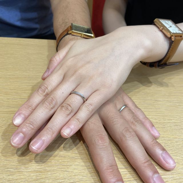 【TRECENTI(トレセンテ)の口コミ】 複数の店舗を回ってどの指輪にするか悩みに悩んでいたところで、トレセン…