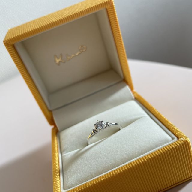 【ケイウノ ブライダル(K.UNO BRIDAL)の口コミ】 自分に合うストーリーがあって、イメージとピッタリな指輪を店員さんが紹…