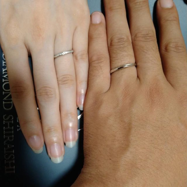 【銀座ダイヤモンドシライシの口コミ】 はじめてのことで数ある中で悩んでるところ、丁寧にご対応していただきま…