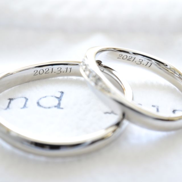 【湘南彫金工房 andfuseの口コミ】 どうせお金を払うなら、自分好みのものがいい！！
そんな2人の意見をもと…