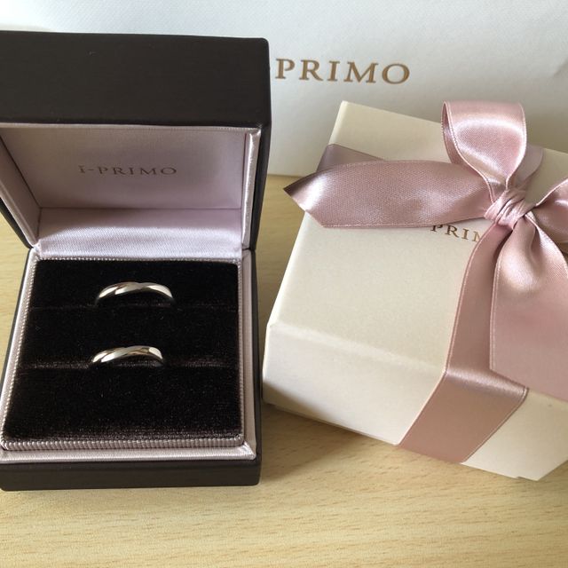 【アイプリモ(I-PRIMO)の口コミ】 ブラウンとシルバー2色のカラーに加えて、中央のラインがつや消し加工され…